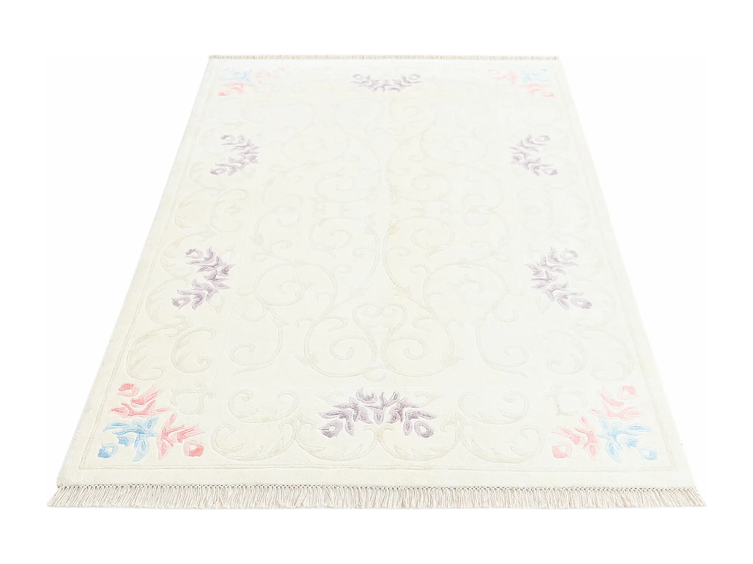 Wollteppich 119x180 Beige Darya