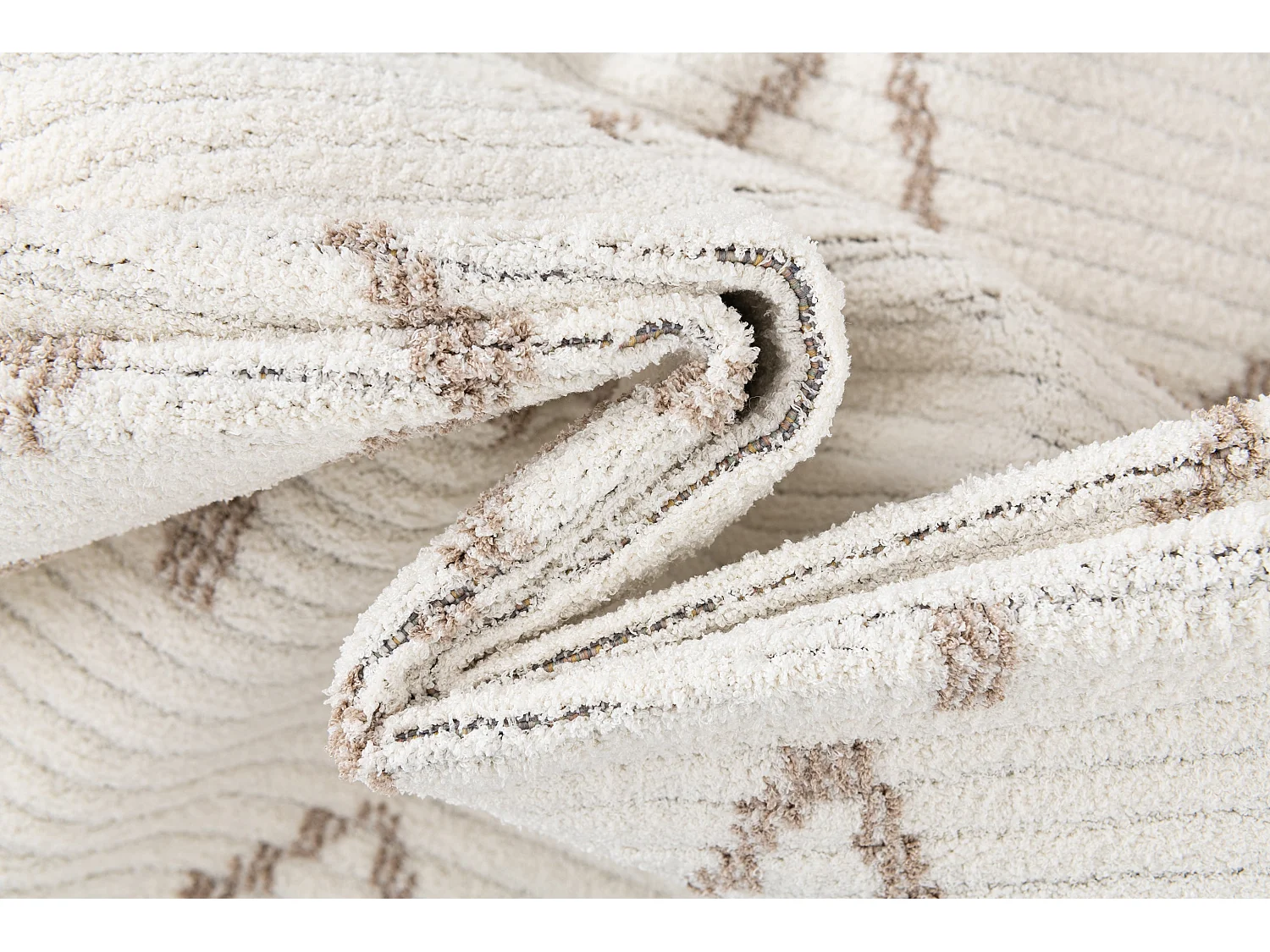 Tappeto 80x305 Bianco St. Gallen Folklore