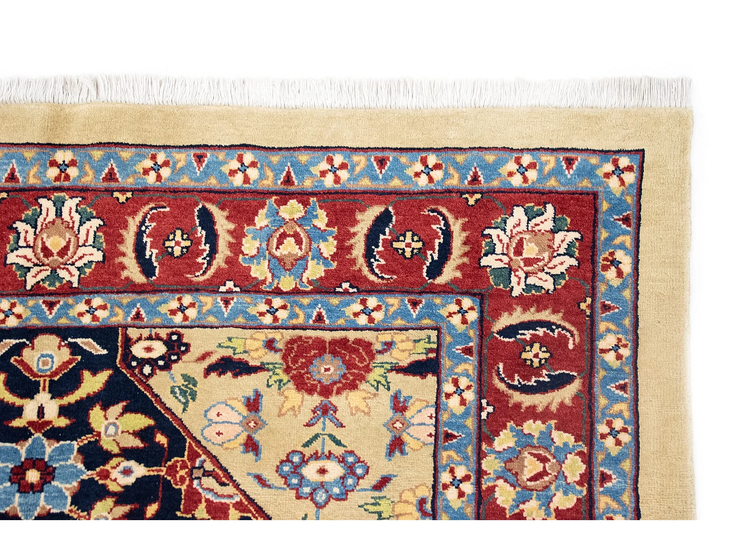 Tapis de laine 156x213 rouge Kashkuli