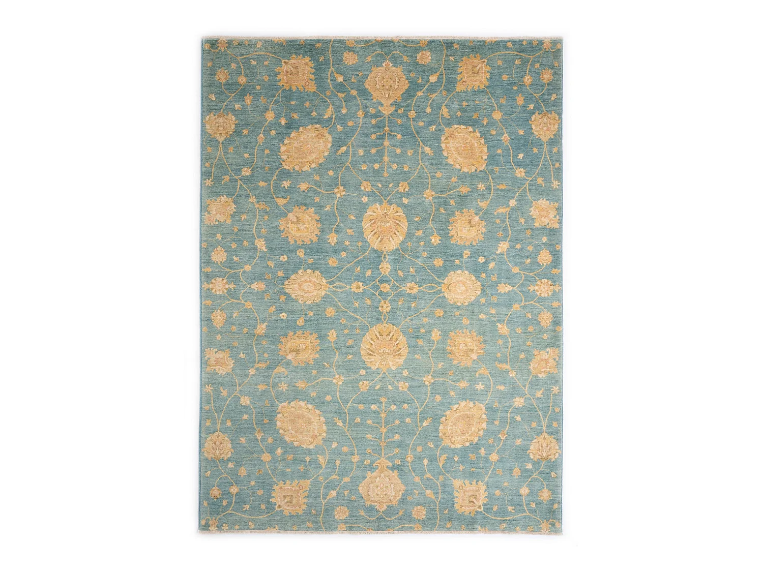 Tapis de laine 251x340 Bleu Ziegler