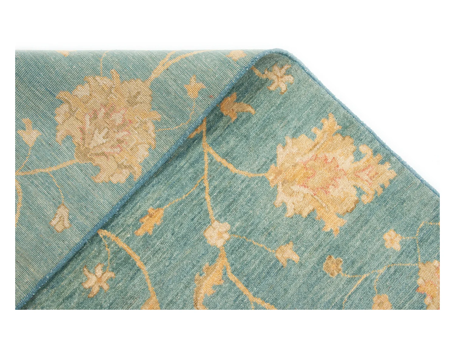 Tappeto in lana 251x340 Blu Ziegler