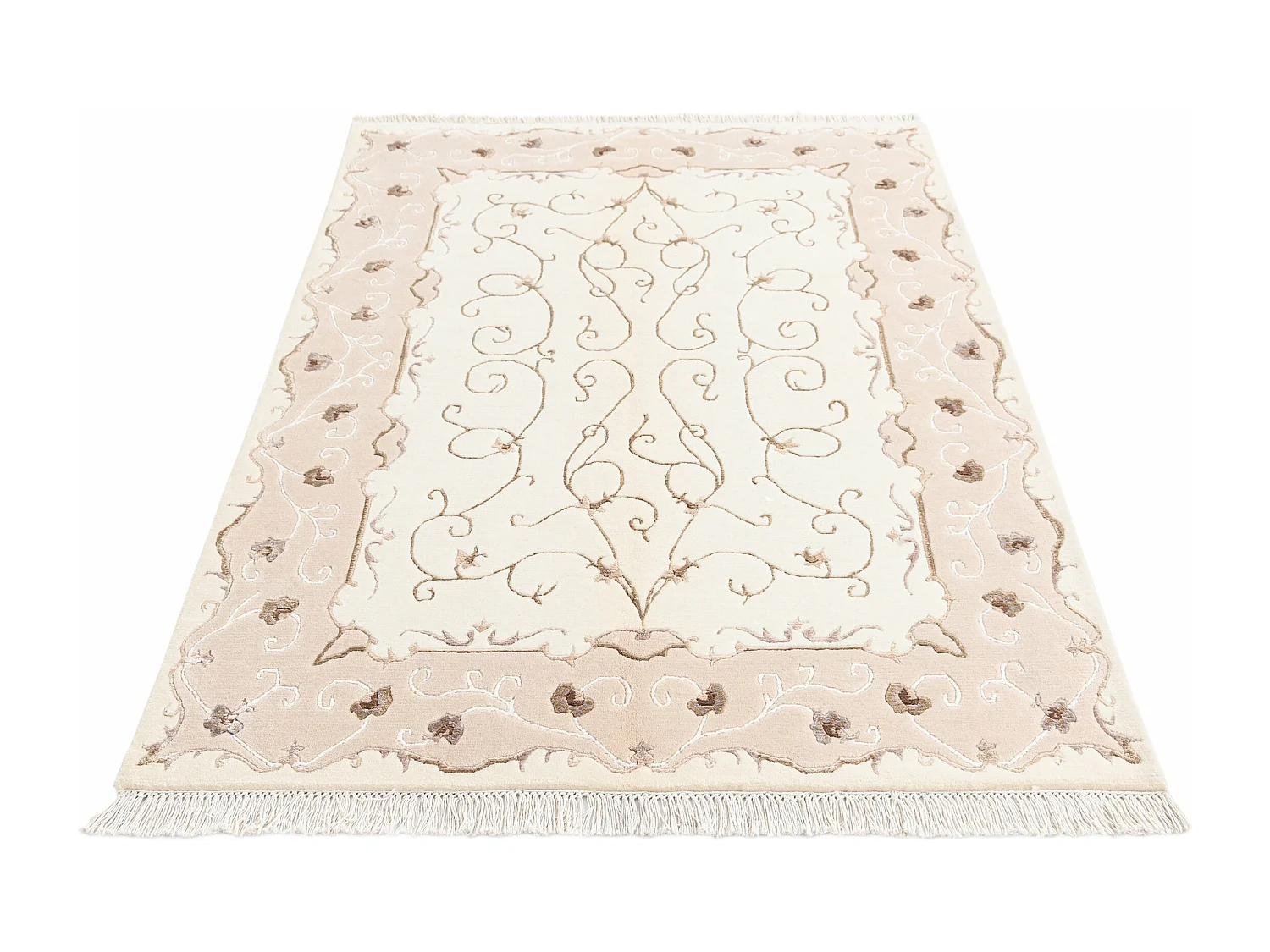 Tappeto in lana 117x180 beige Darya