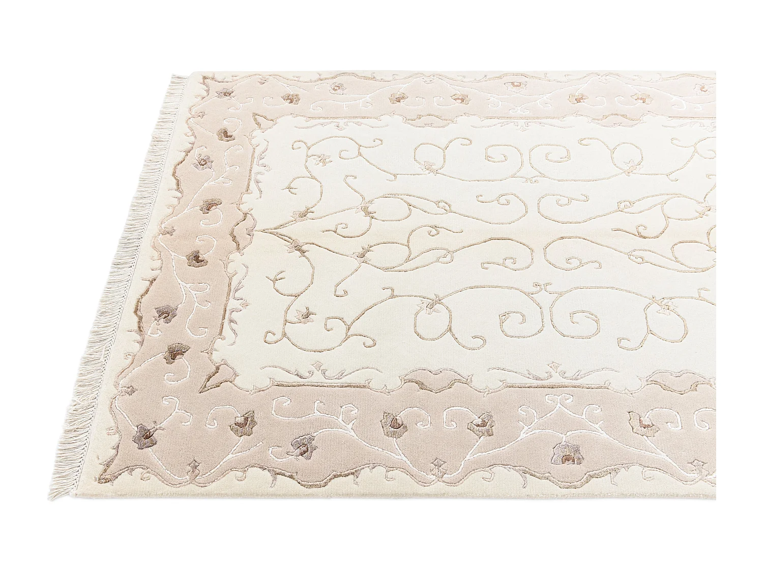 Tappeto in lana 117x180 beige Darya