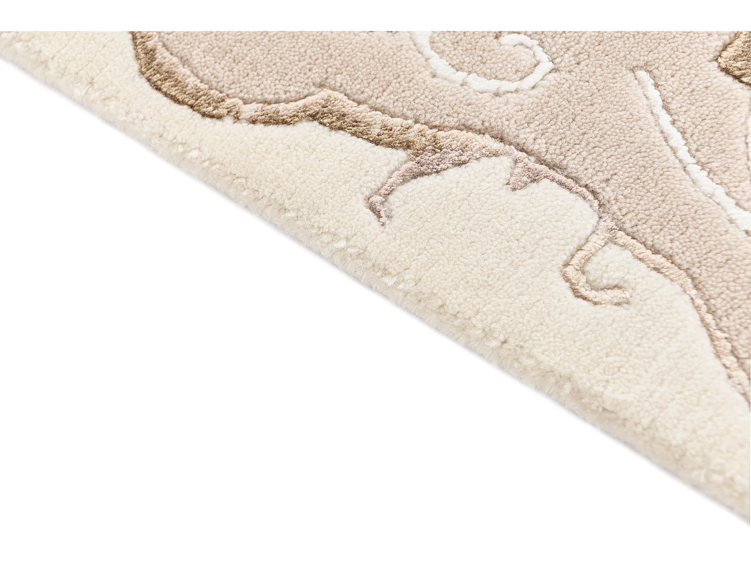 Tappeto in lana 117x180 beige Darya