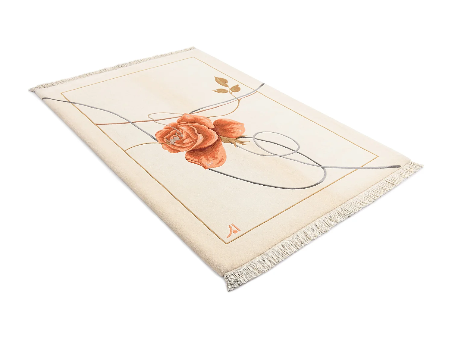 Tappeto in lana 122x185 beige Darya