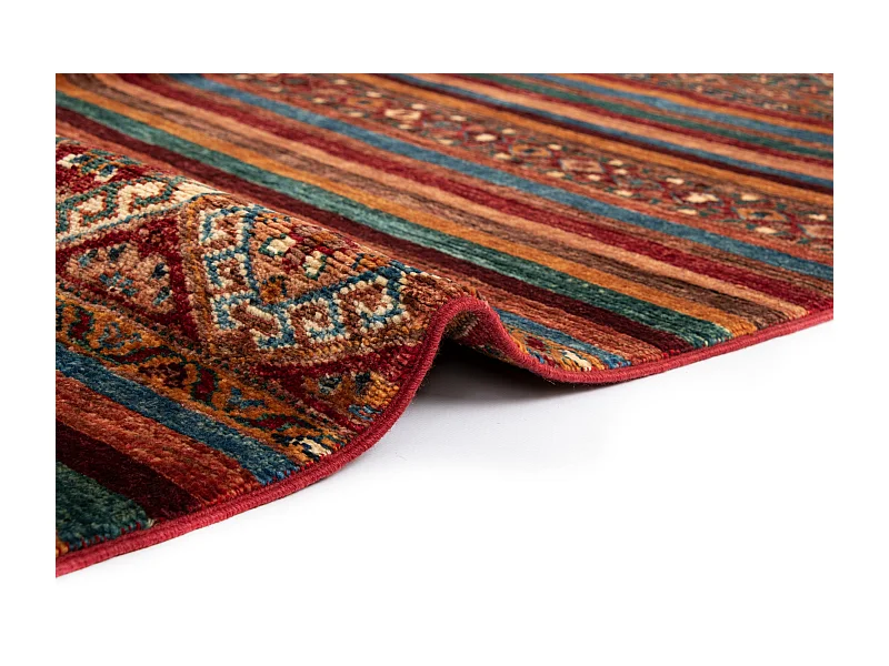 Wollteppich 173x247 Rot Torkman