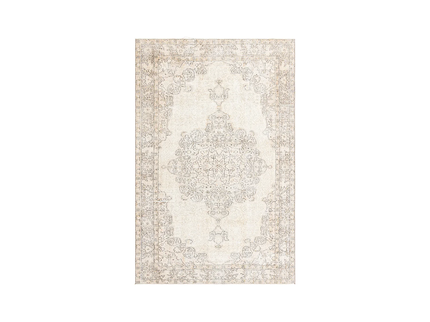 Tapis de laine 163x259 beige Ultra Vintage