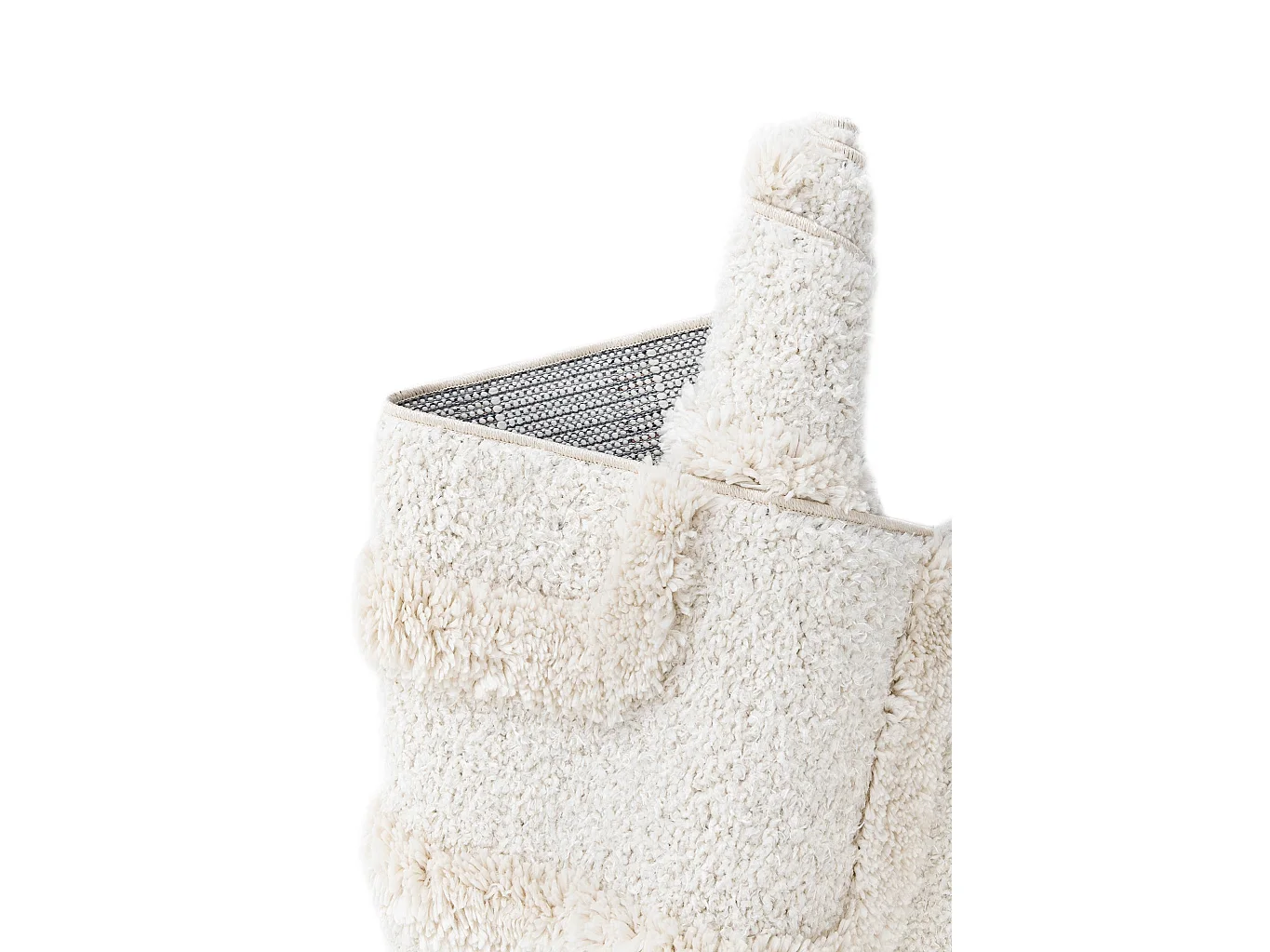 Hoogpolig tapijt 245x160 Wit Thun Artem