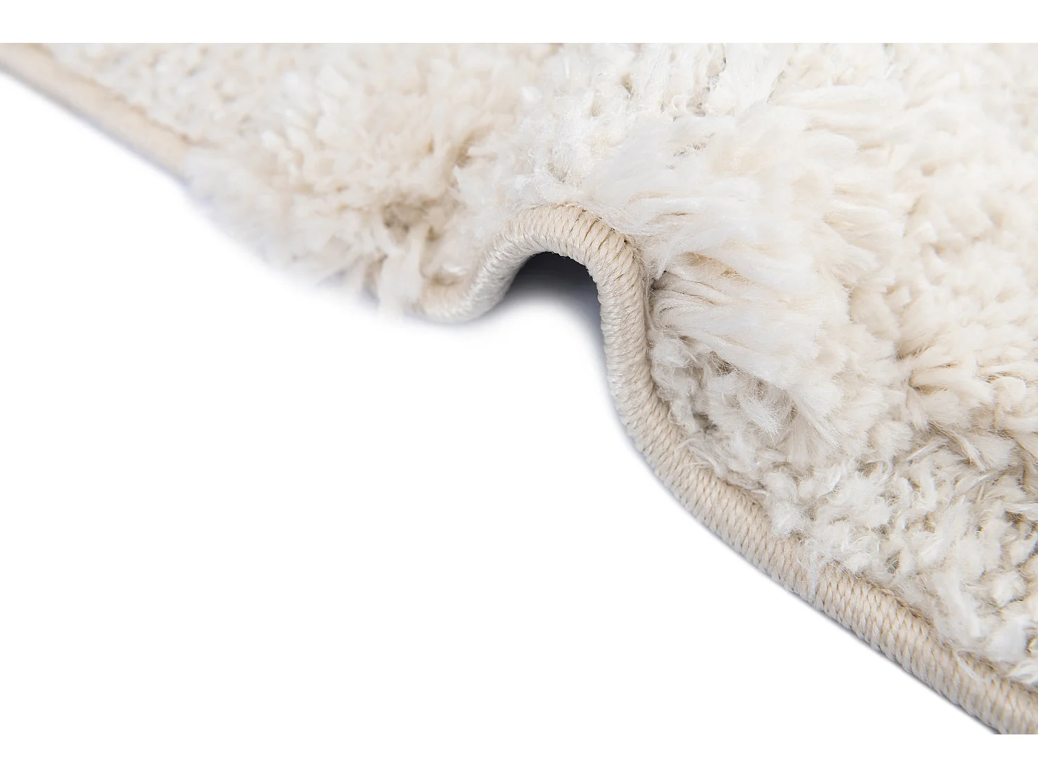 Hoogpolig tapijt 245x160 Wit Thun Artem