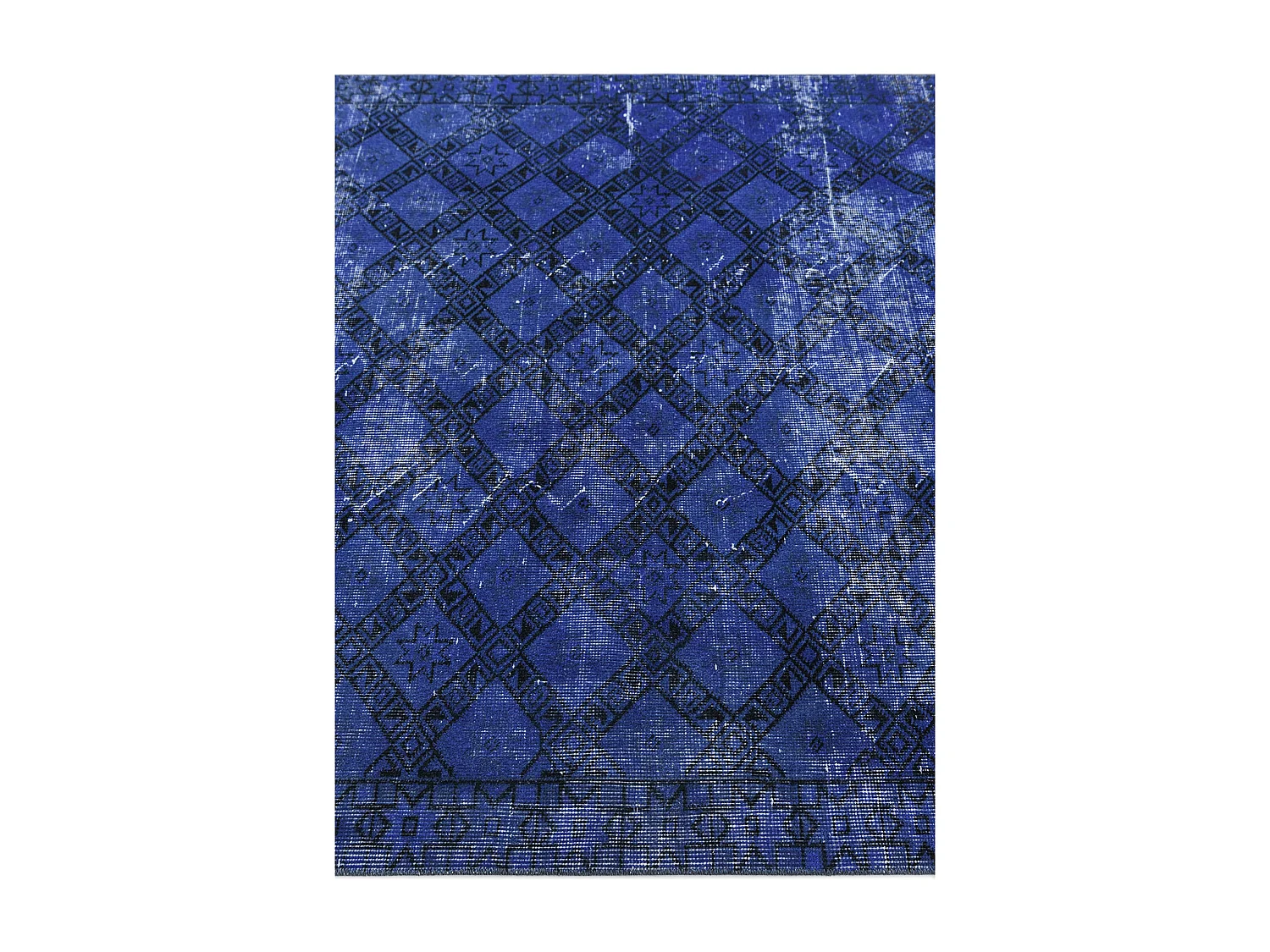 Woltapijt 221x124 Blauw Ultra Vintage