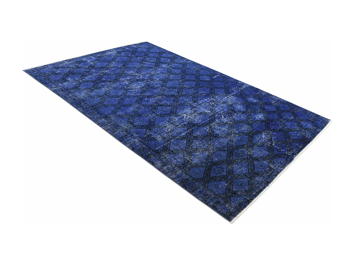 Woltapijt 221x124 Blauw Ultra Vintage