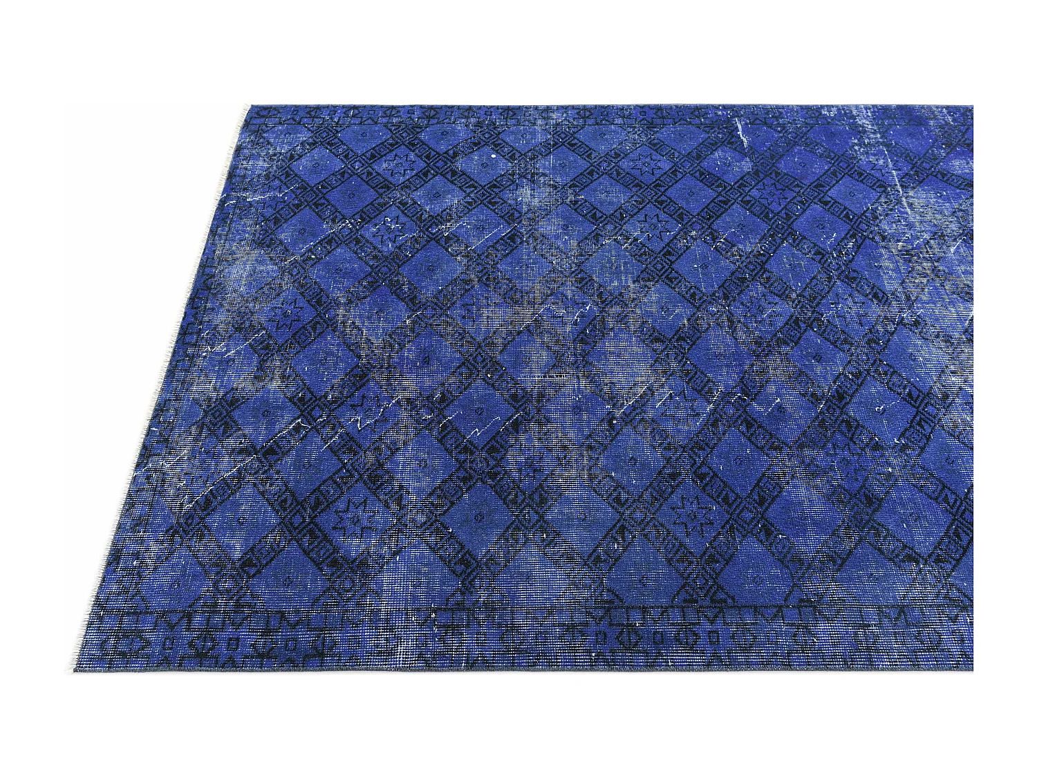 Woltapijt 221x124 Blauw Ultra Vintage