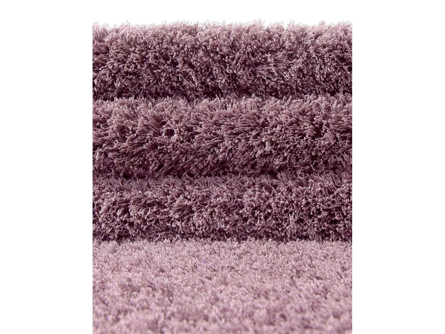 Tapis shaggy 240x240 Violet Luzern