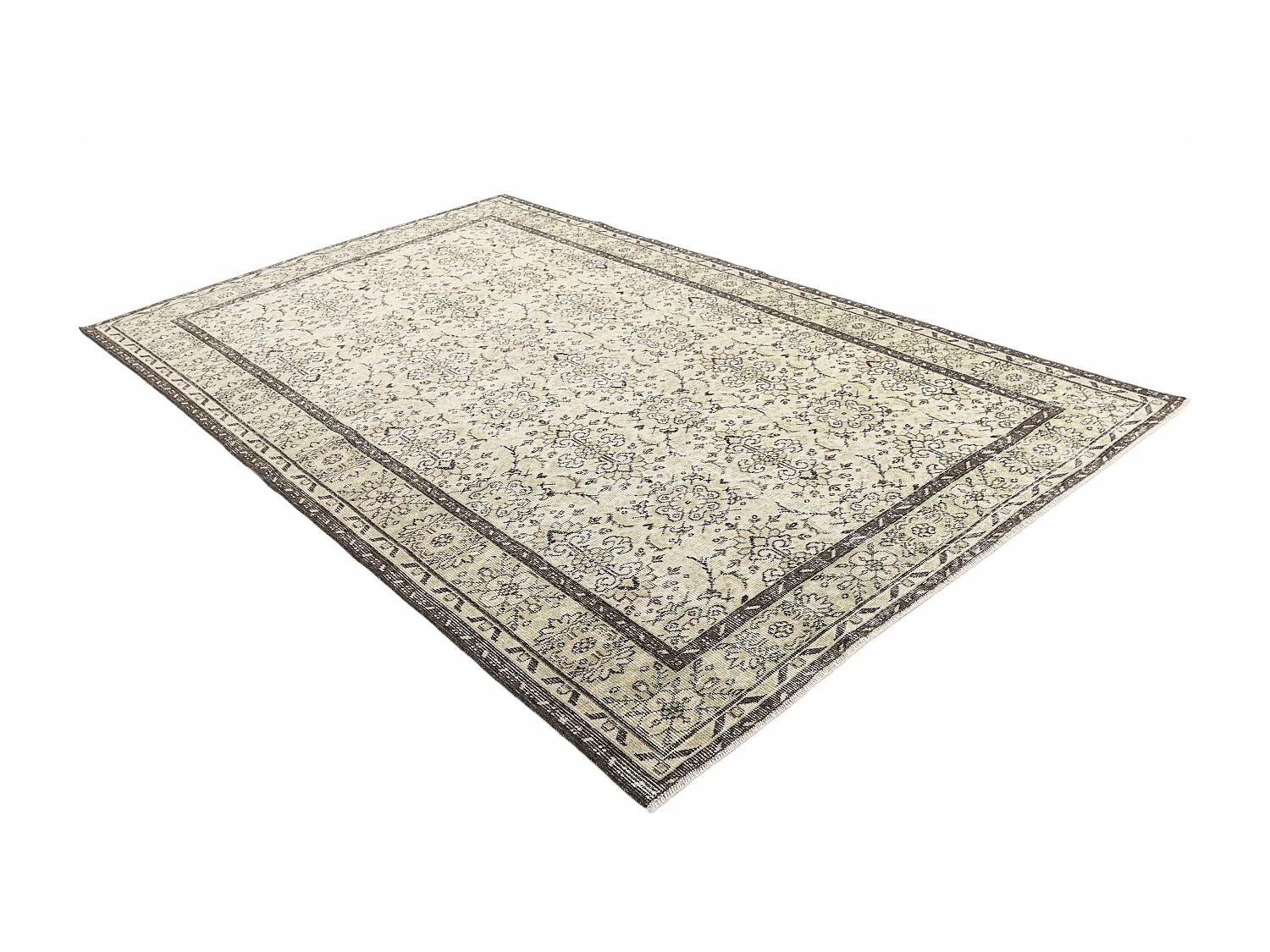 Tappeto in lana 160x284 beige Ultra Vintage