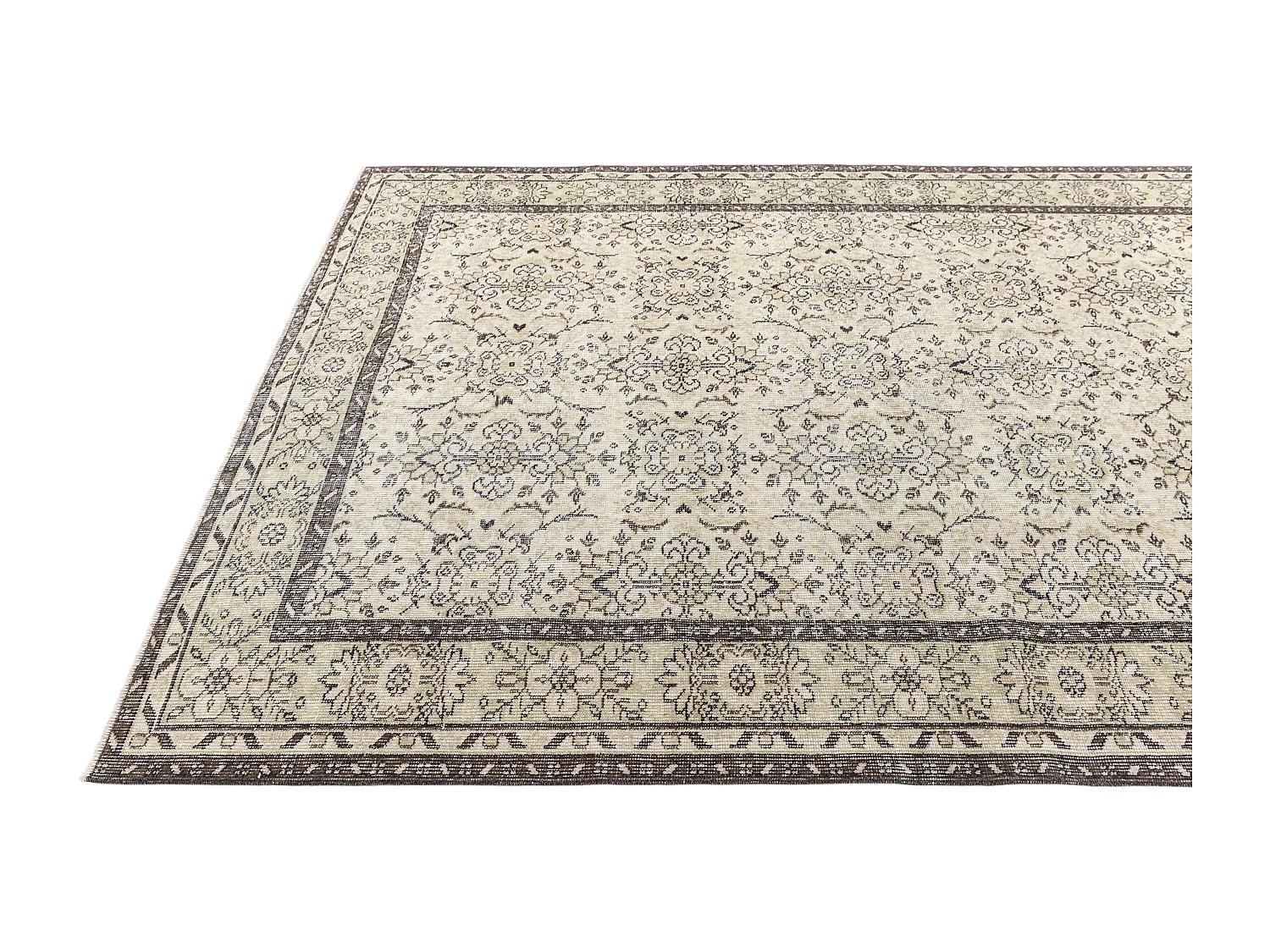 Tappeto in lana 160x284 beige Ultra Vintage