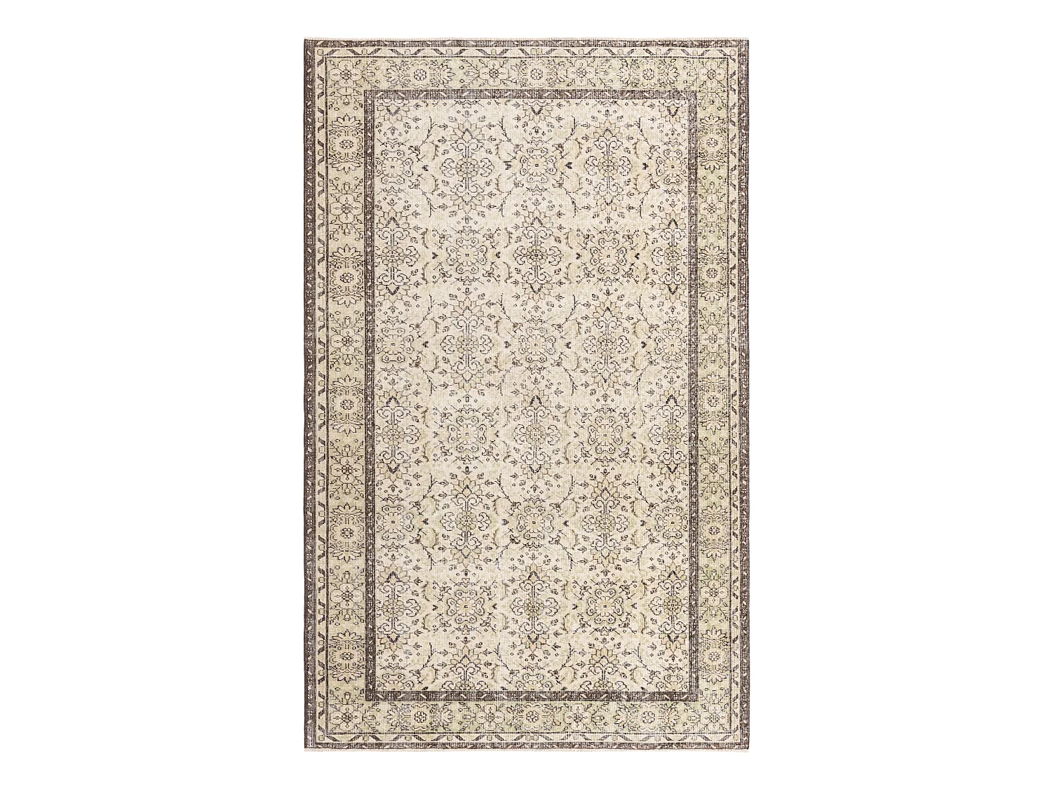 Tapis de laine 160x284 beige Ultra Vintage