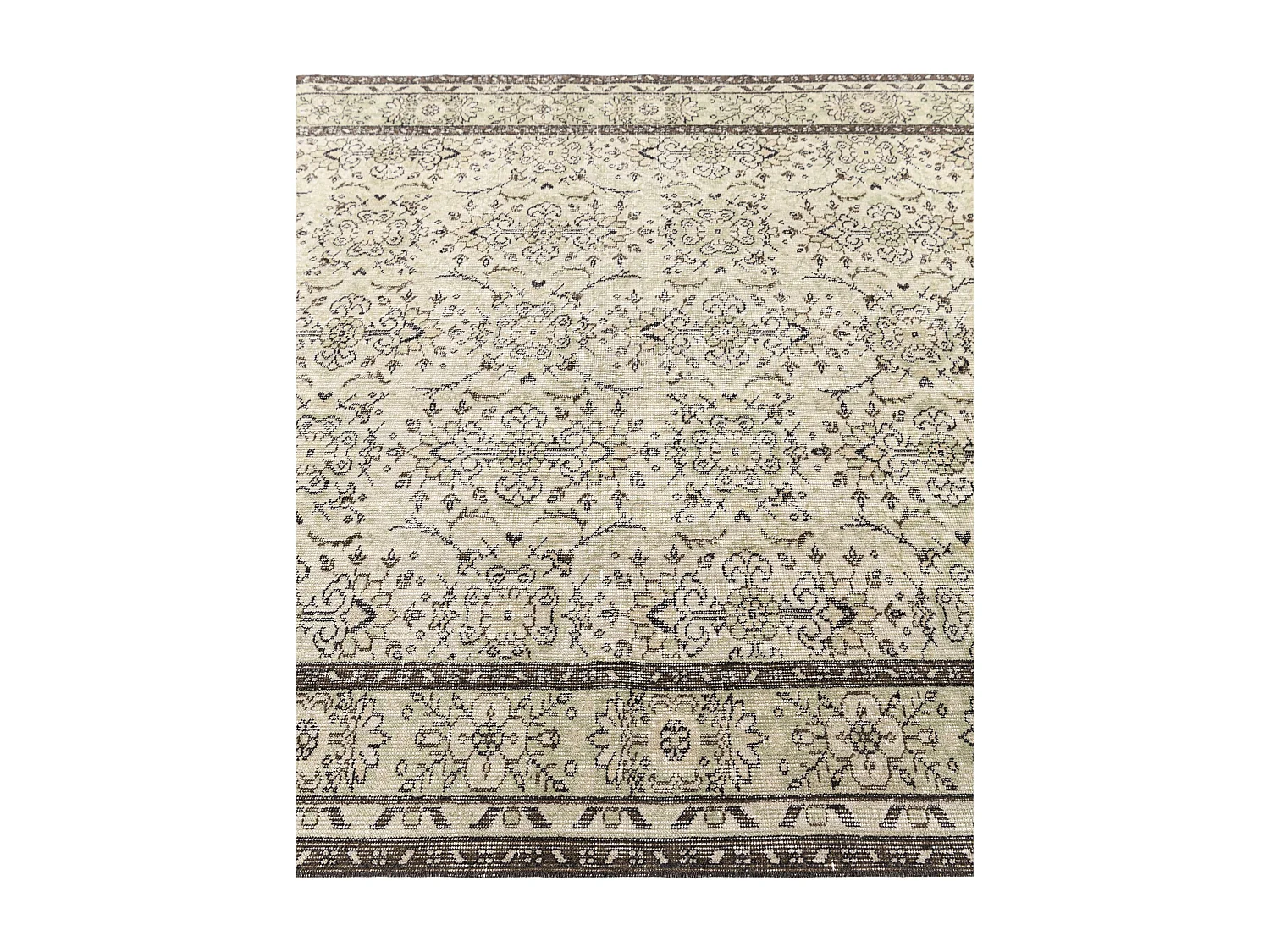 Tapis de laine 160x284 beige Ultra Vintage
