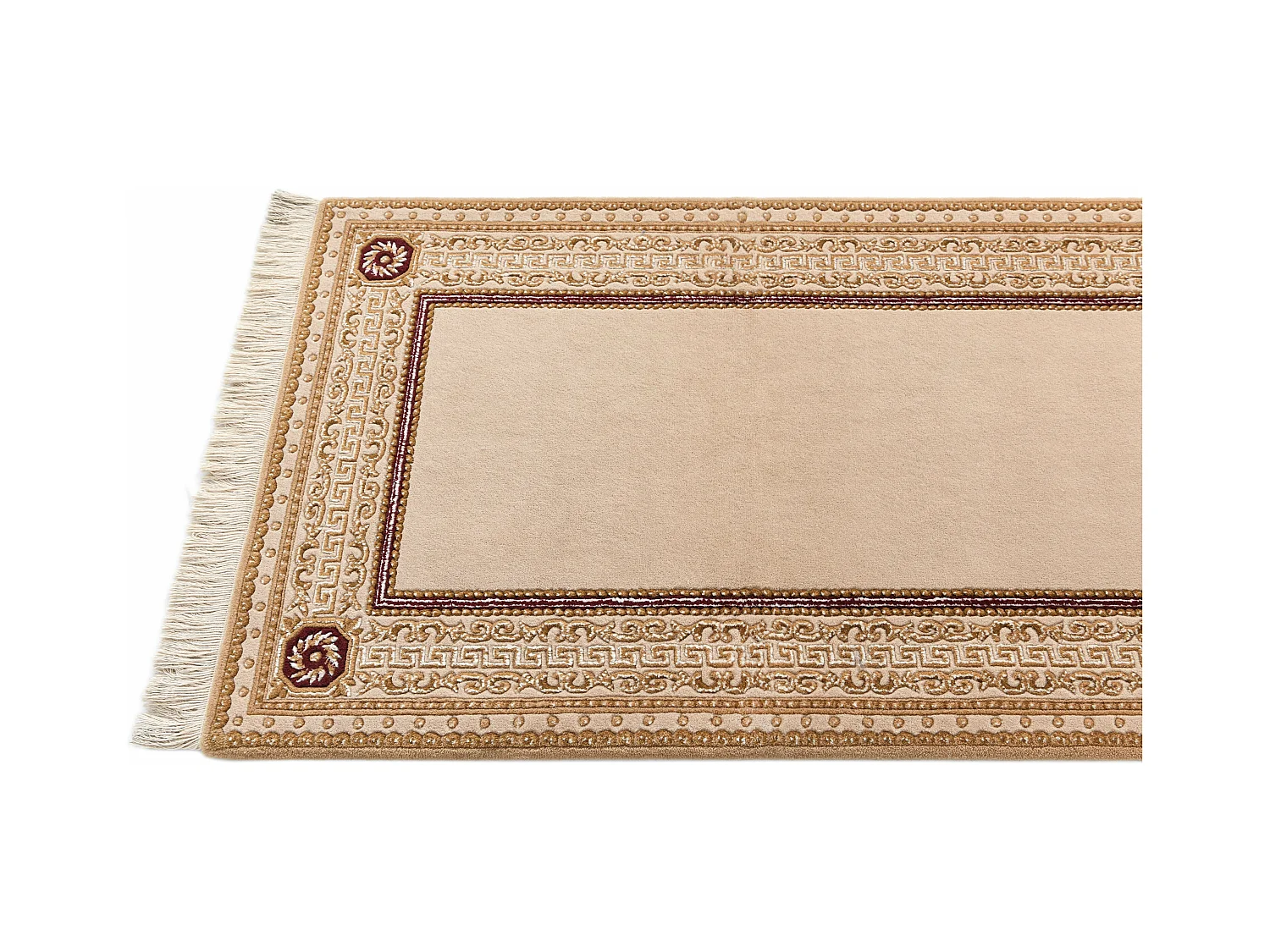 Tapis de couloir en laine 79x297 brun Darya