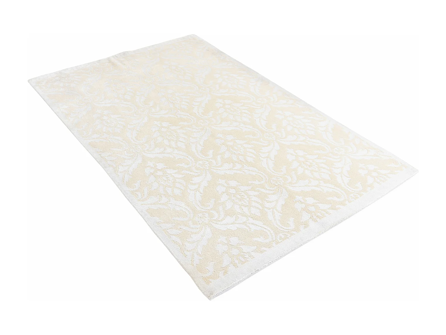Tapis de laine 117x188 beige Darya