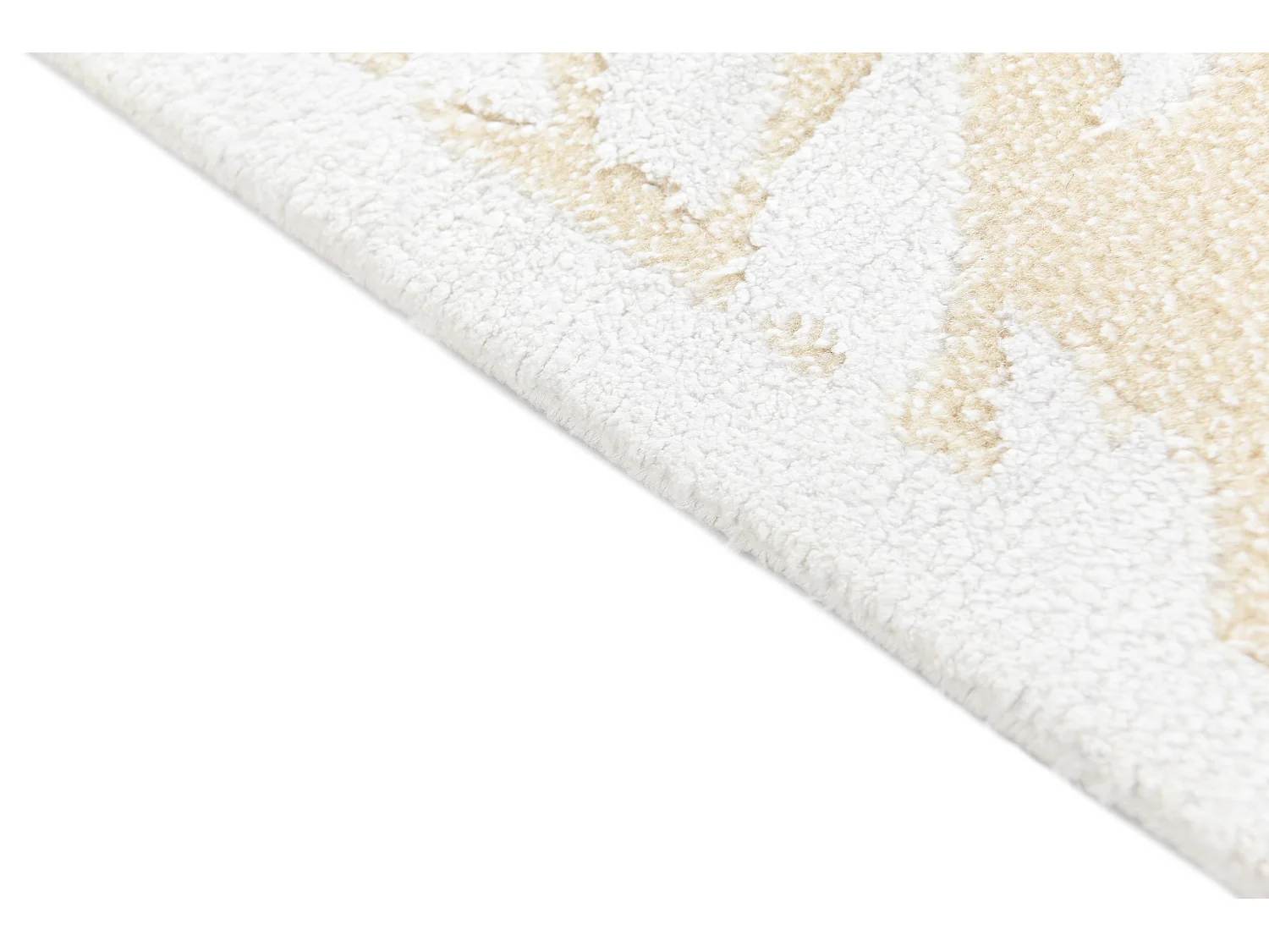 Tapis de laine 117x188 beige Darya