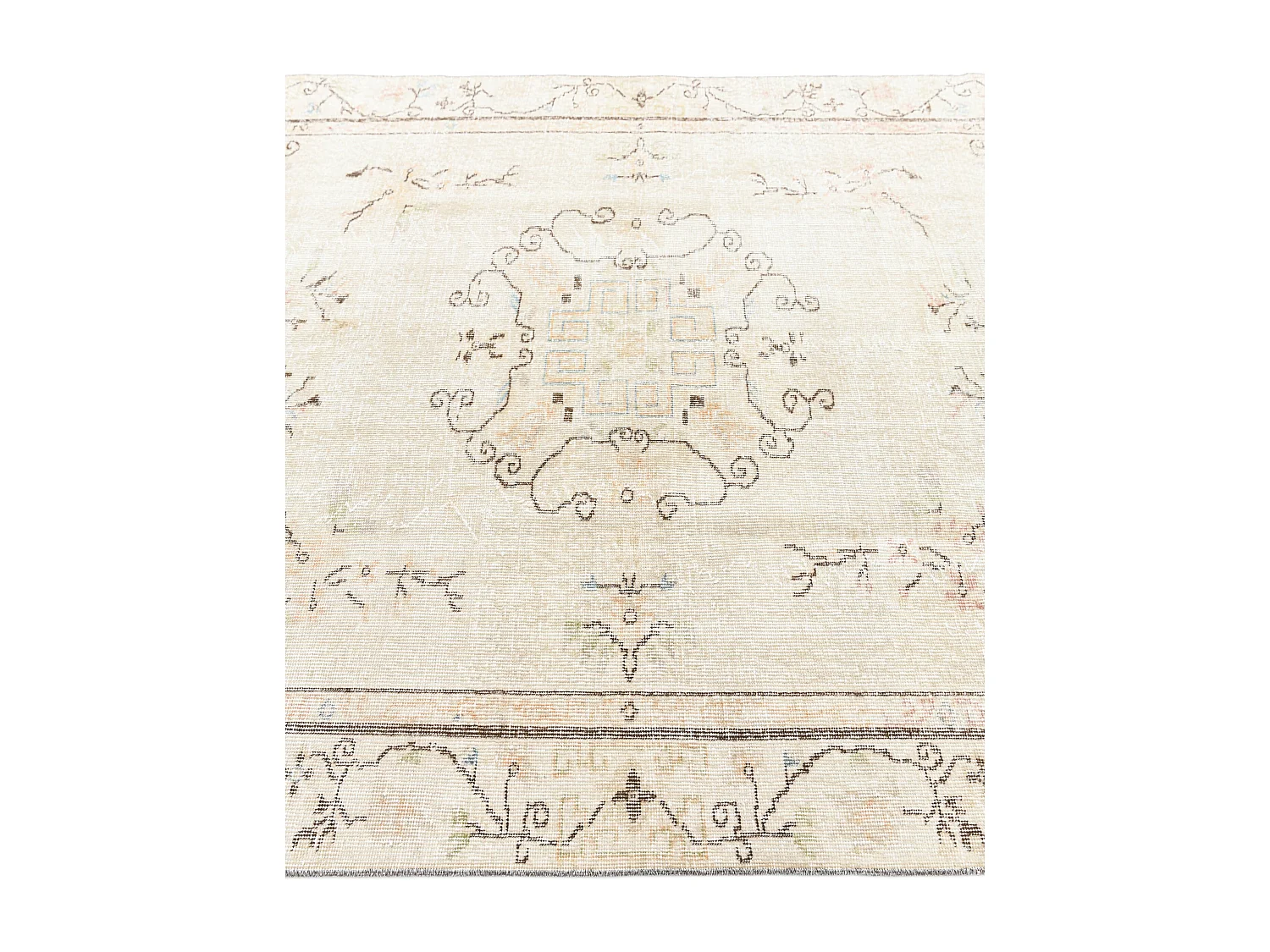 Wollteppich 173x274 Beige Ultra Vintage