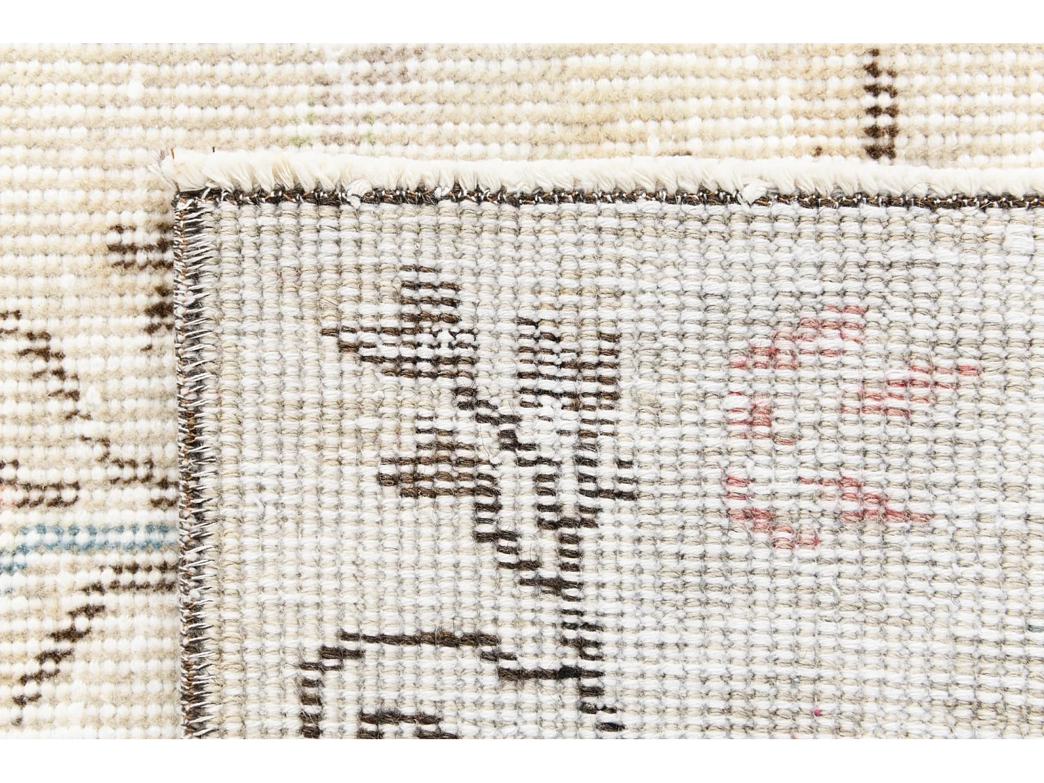 Tapis de laine 173x274 beige Ultra Vintage