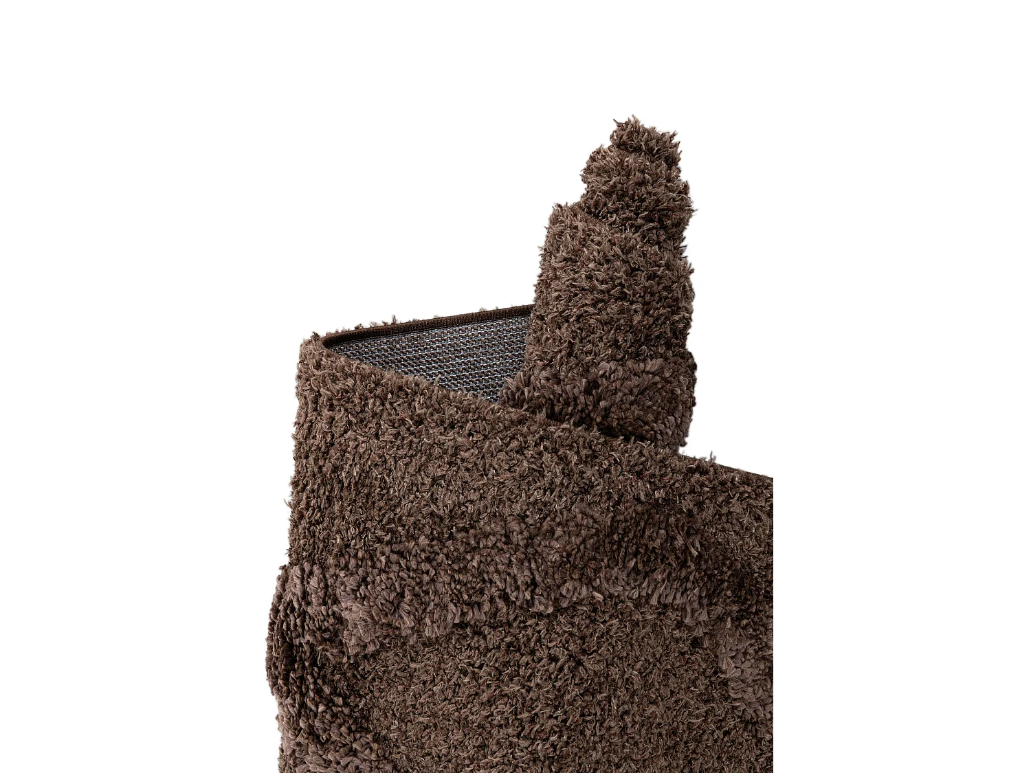 Tappeto shaggy  240x305 marrone scuro Thun Tribus