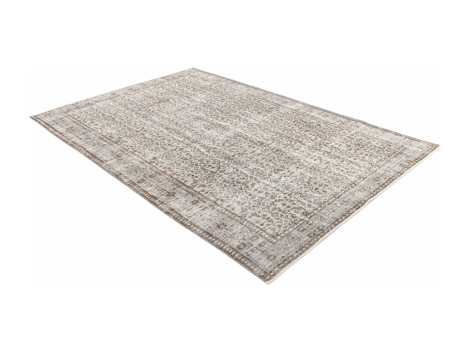 Tapis de laine 168x282 brun Ultra Vintage