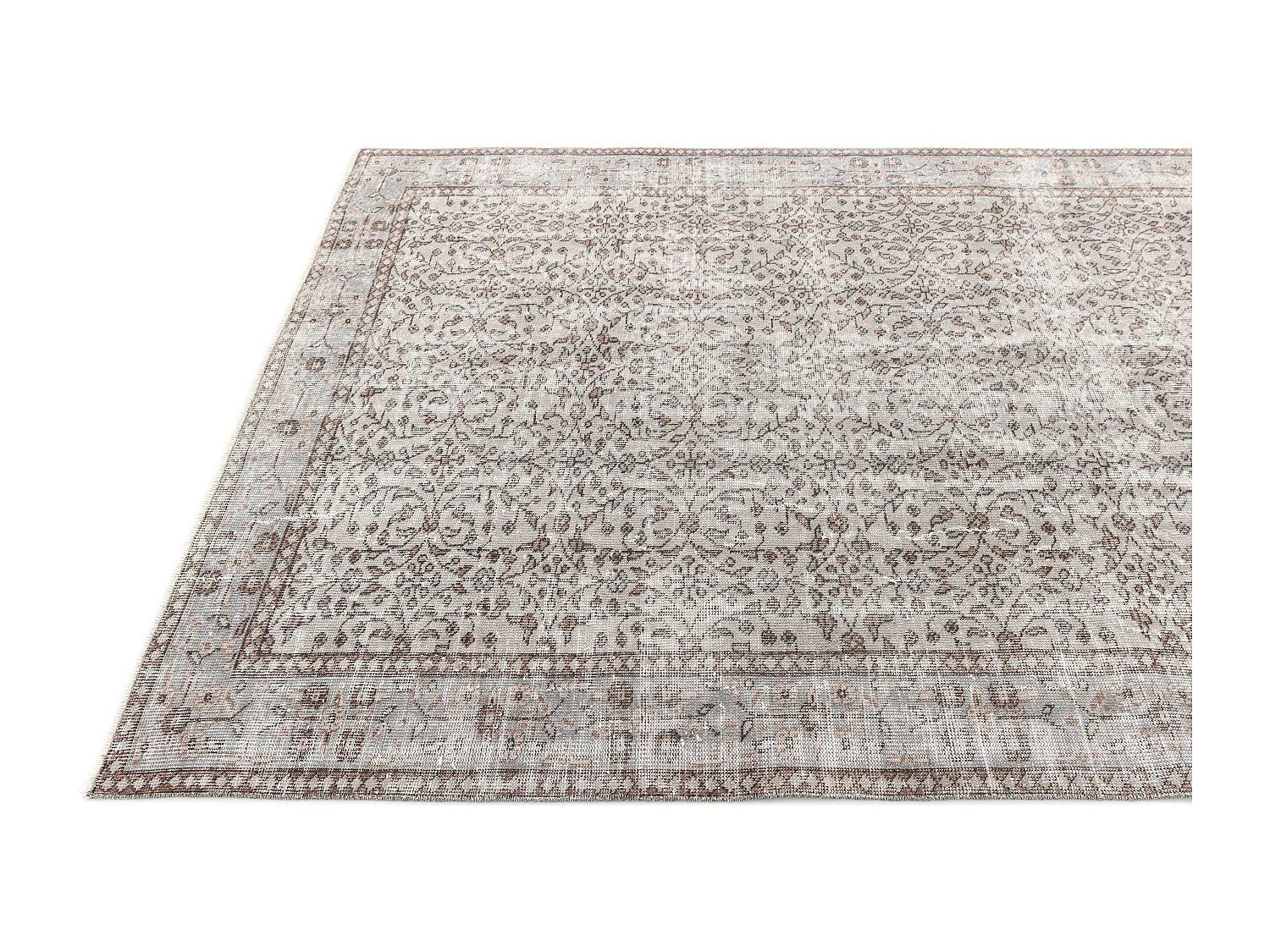 Tapis de laine 168x282 brun Ultra Vintage