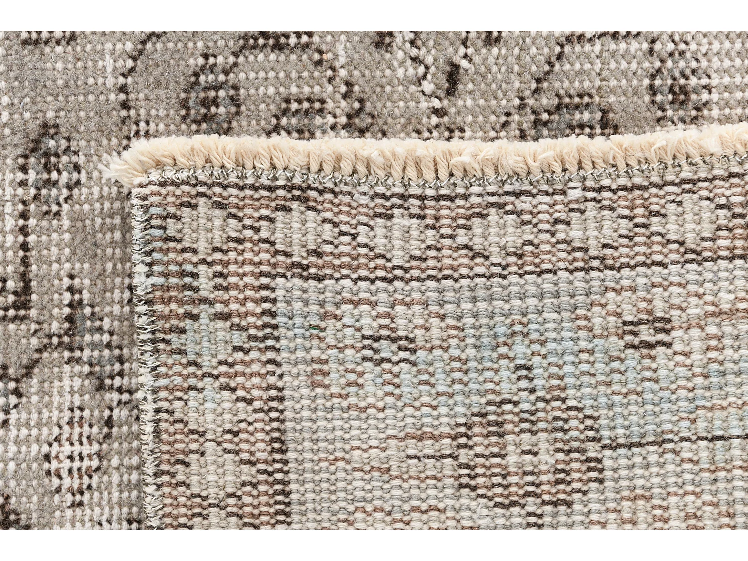 Tapis de laine 168x282 brun Ultra Vintage