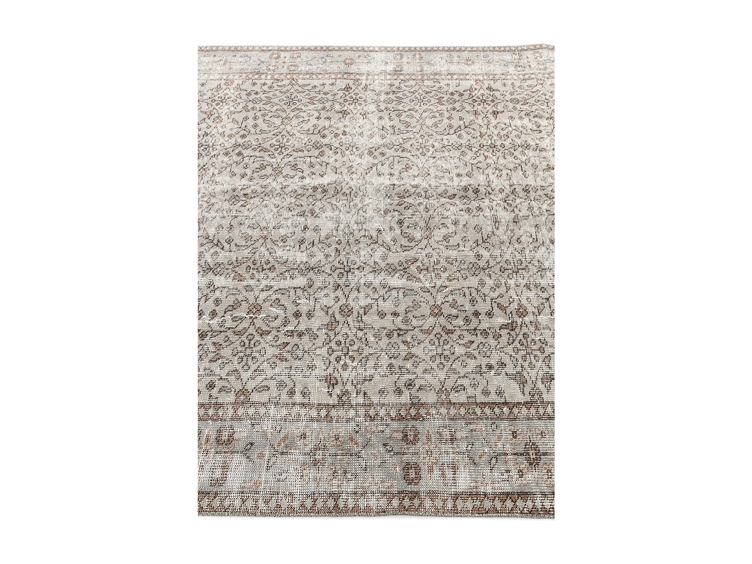 Tapis de laine 168x282 brun Ultra Vintage