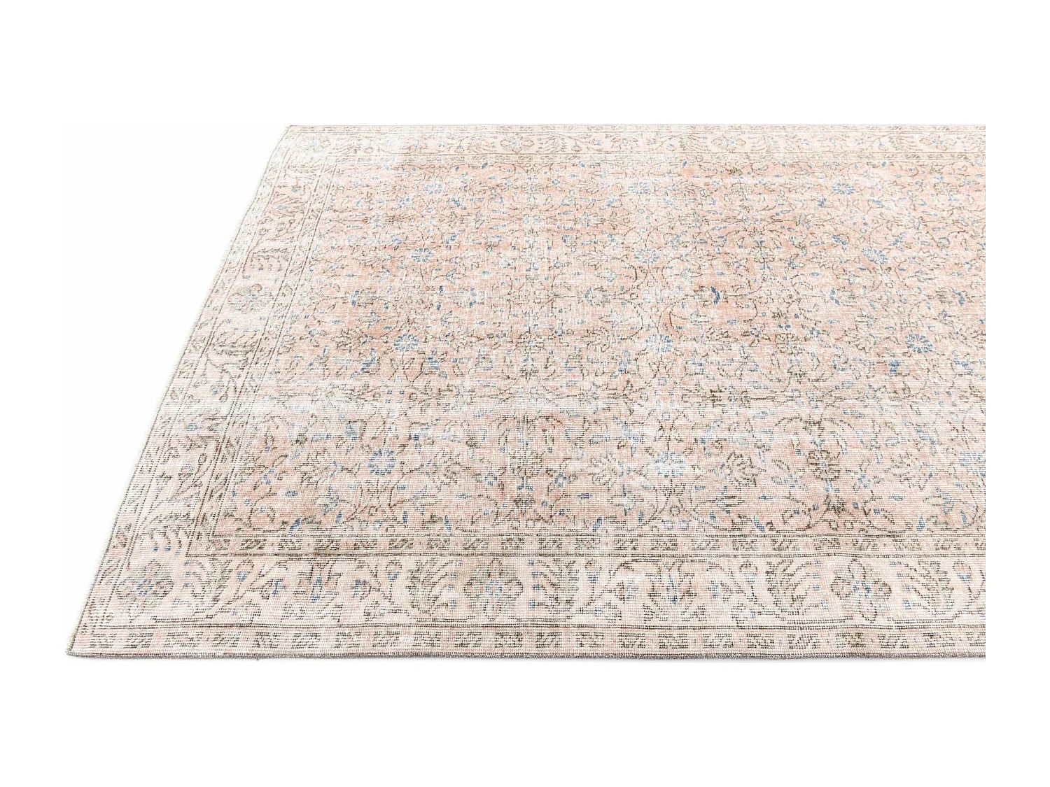 Tapis de laine 170x269 rose Ultra Vintage