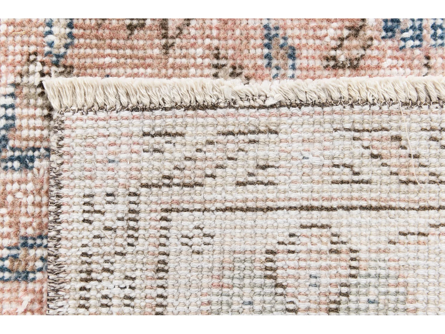 Tapis de laine 170x269 rose Ultra Vintage