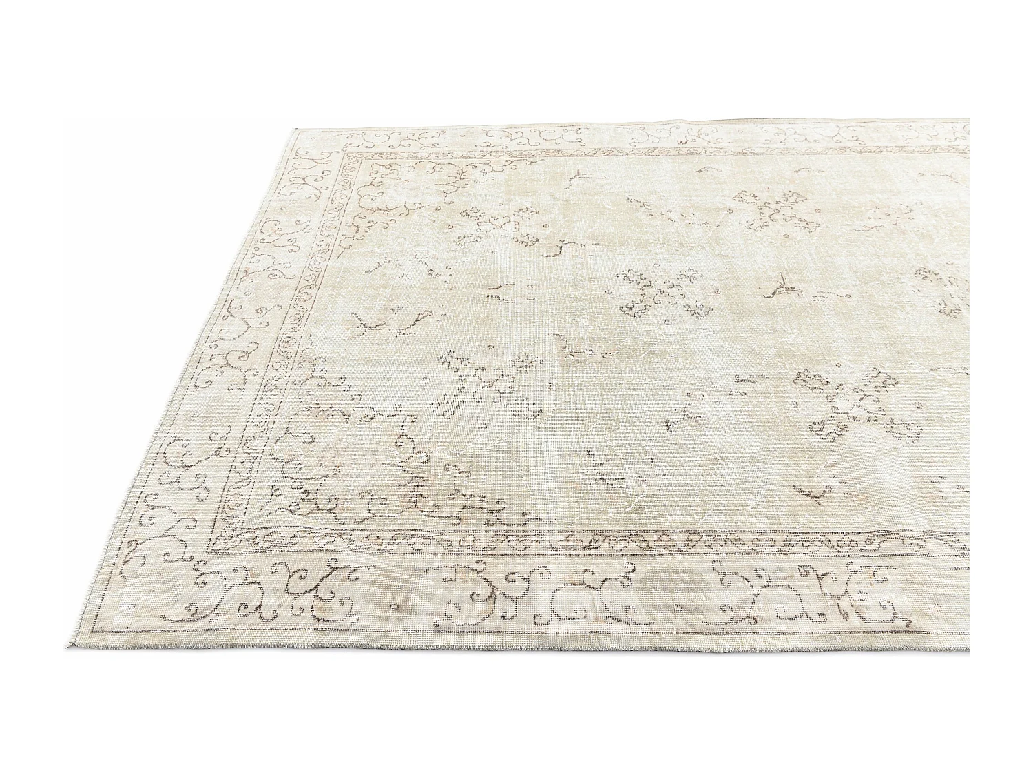 Tappeto in lana 198x310 beige Ultra Vintage