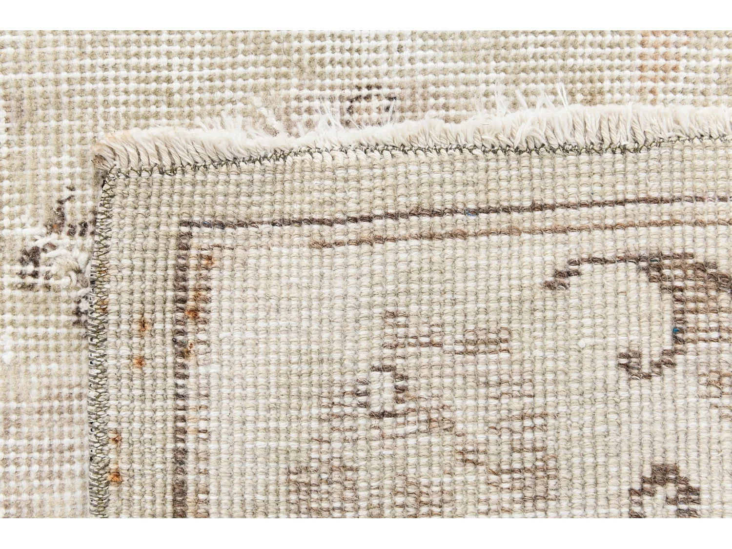 Tappeto in lana 198x310 beige Ultra Vintage