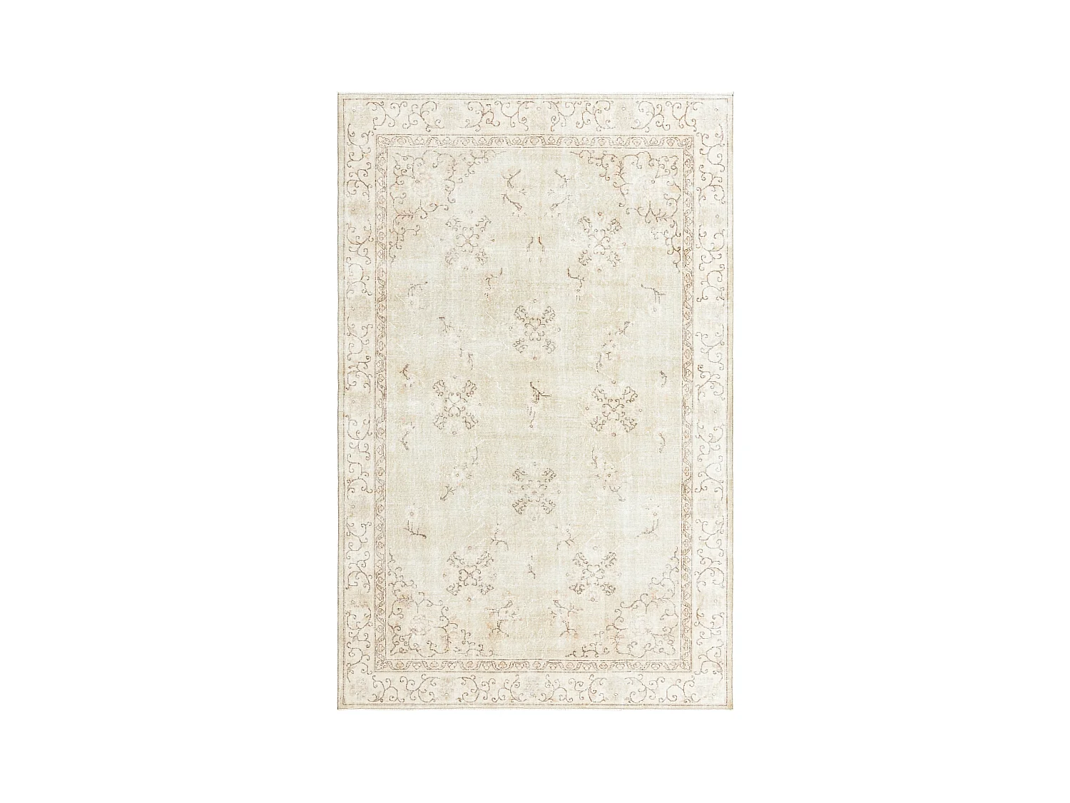 Tapis de laine 198x310 beige Ultra Vintage