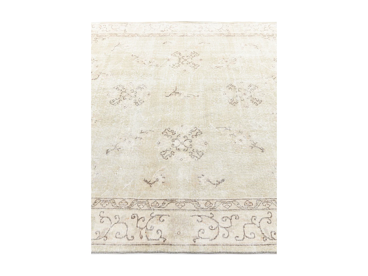 Tapis de laine 198x310 beige Ultra Vintage