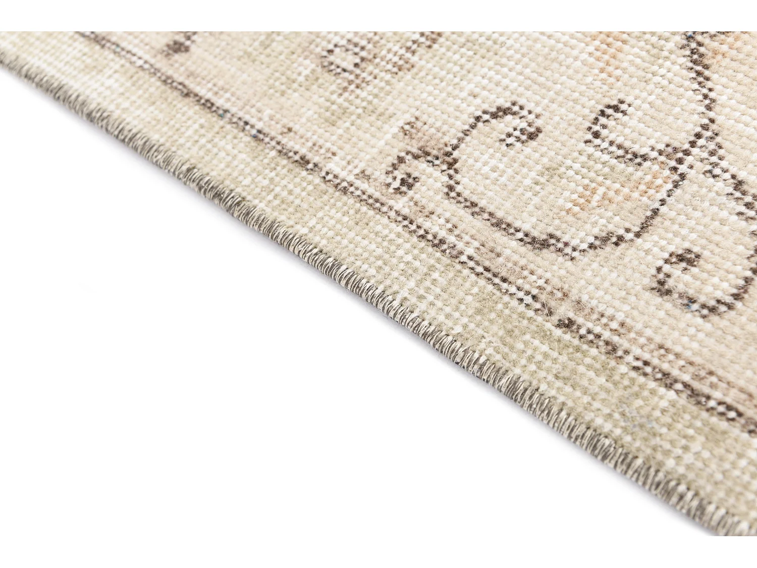 Tapis de laine 198x310 beige Ultra Vintage