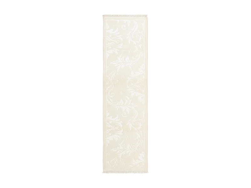 Läufer-Wollteppich 81x292 Beige Darya