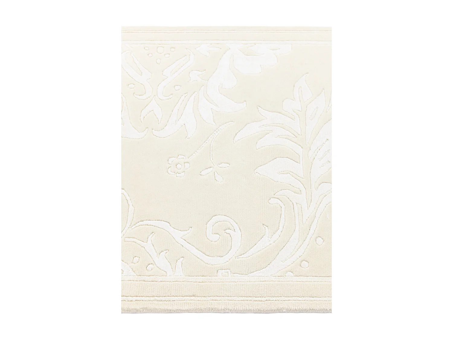 Tapis de couloir en laine 81x292 beige Darya