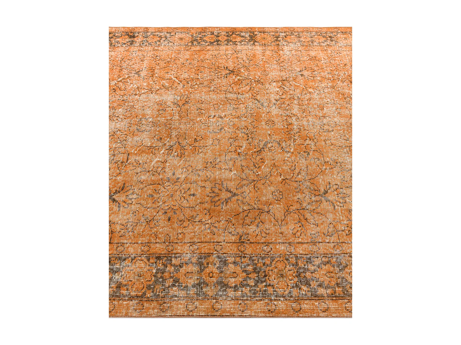 Tappeto in lana 163x269 arancia Ultra Vintage