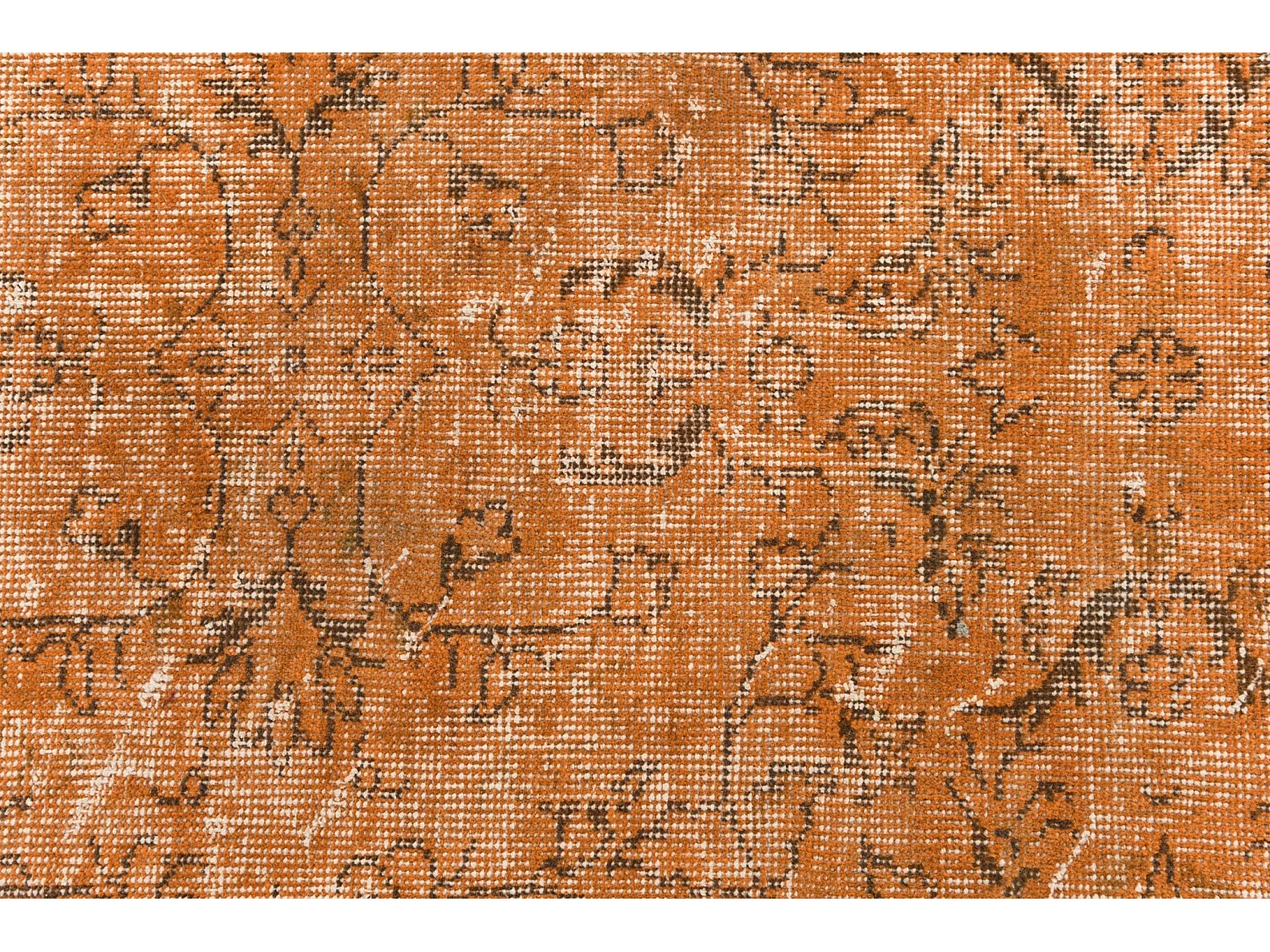 Tappeto in lana 163x269 arancia Ultra Vintage