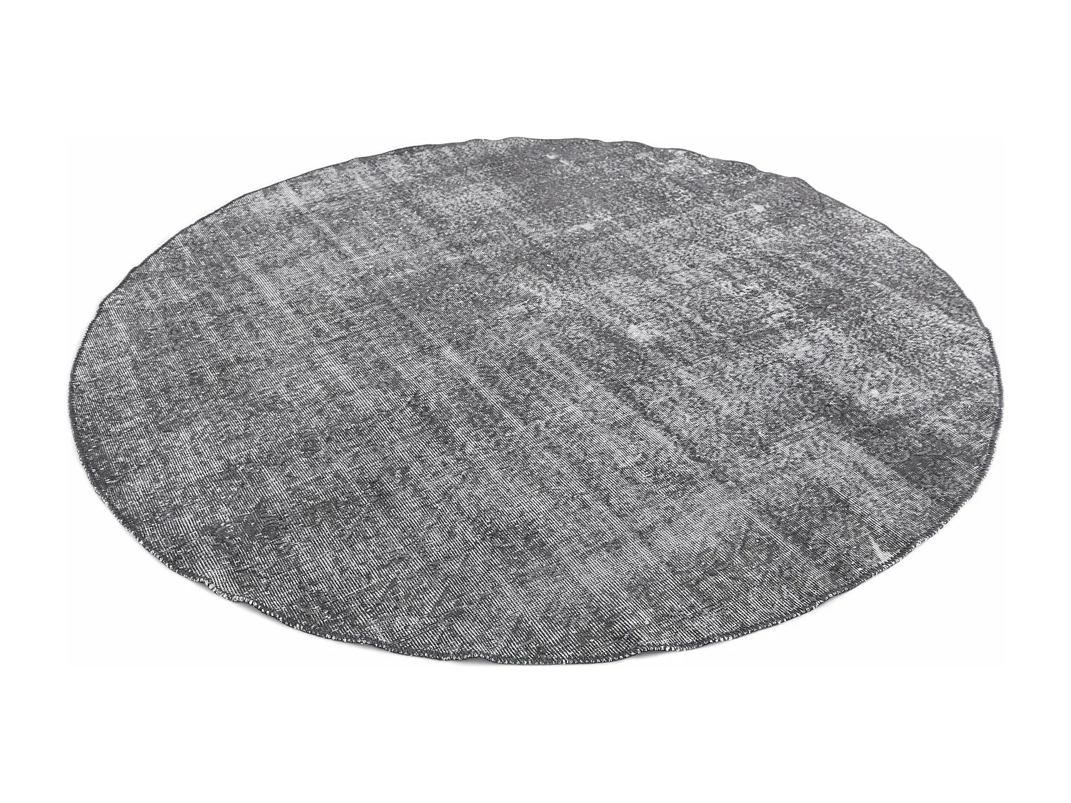 Tapis de laine 211x211 gris Ultra Vintage