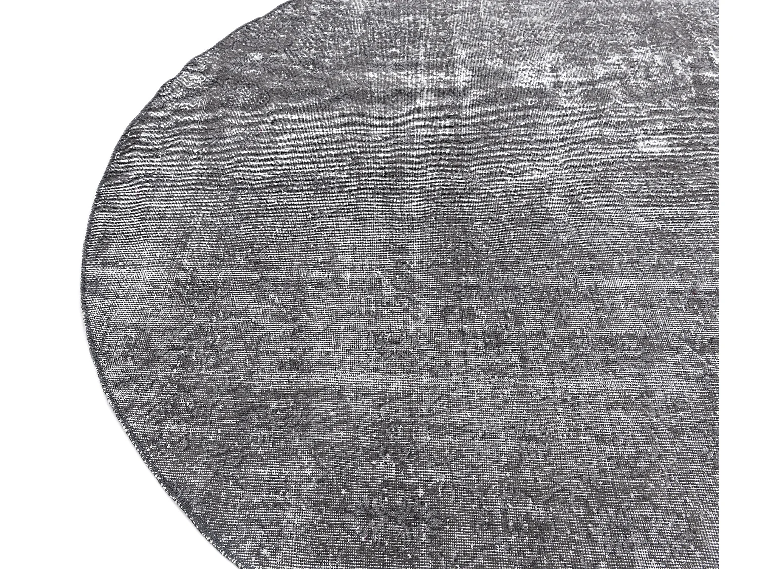 Tapis de laine 211x211 gris Ultra Vintage