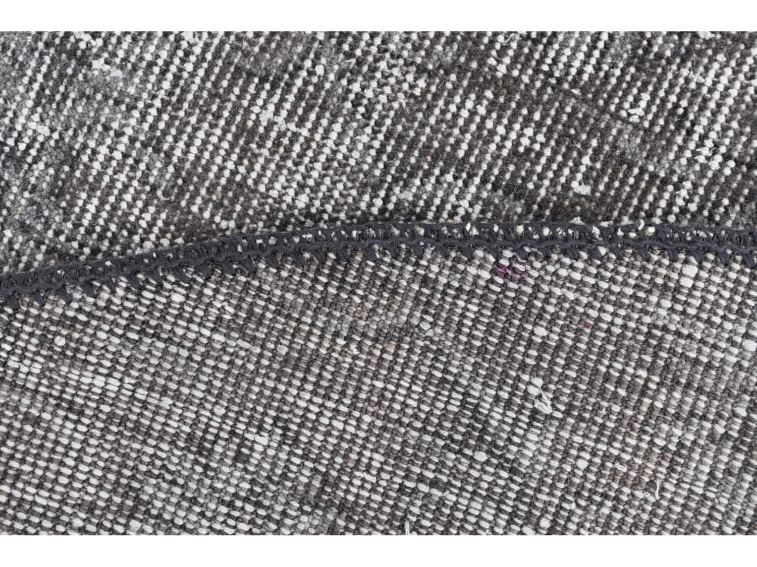 Tapis de laine 211x211 gris Ultra Vintage