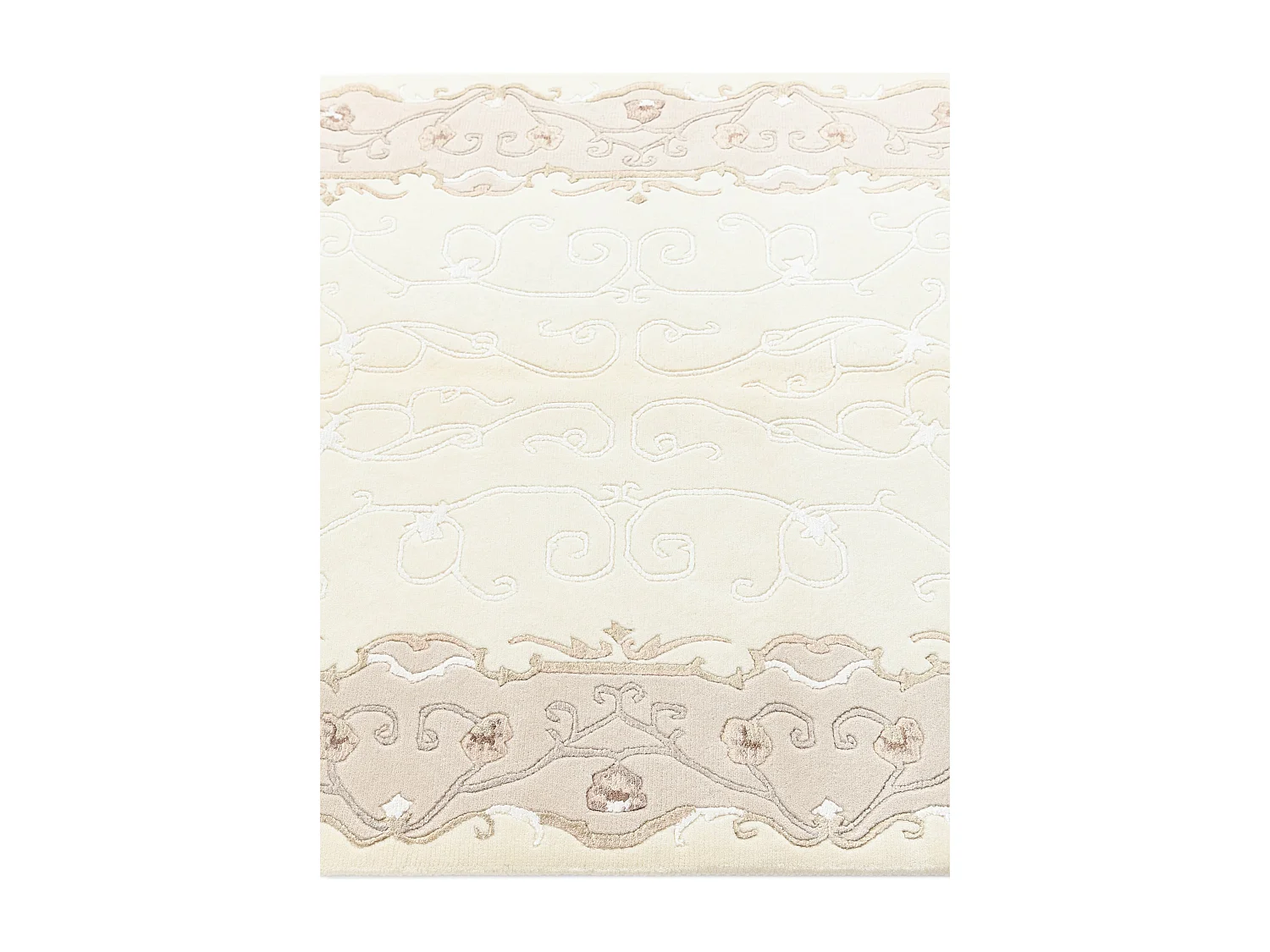 Tapis de laine 124x185 beige Darya