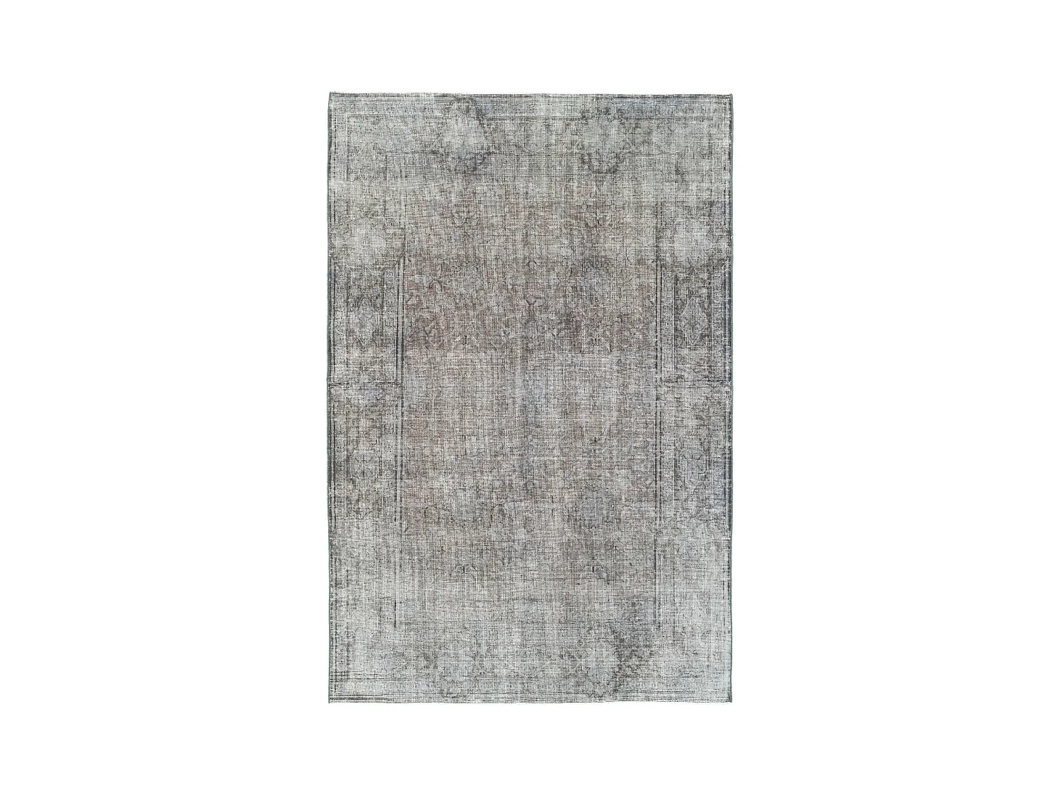 Tapis de laine 149x225 Bleu Vintage Royal