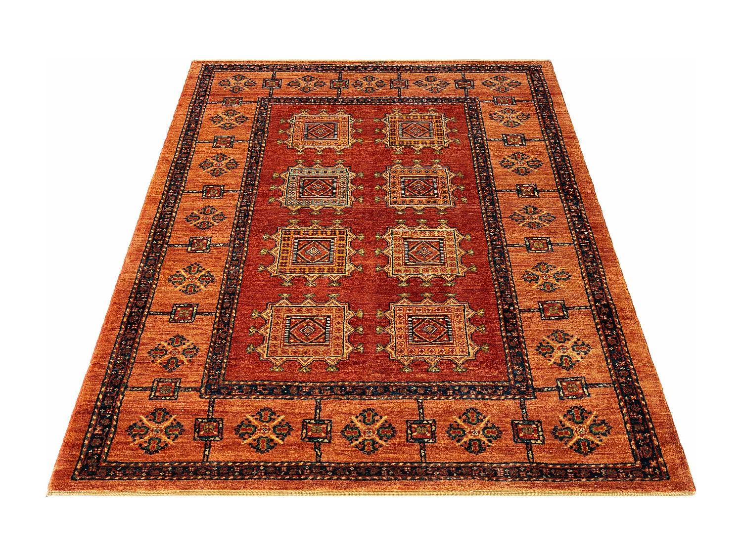 Woltapijt 169x112 Oranje Kashkuli