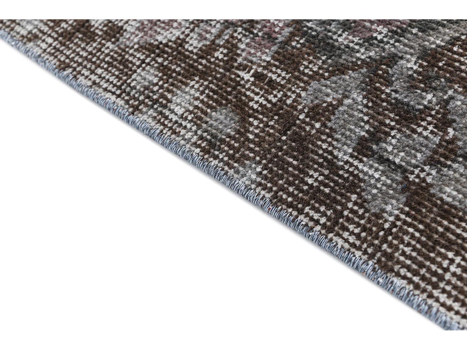 Tapis de laine 168x269 gris Ultra Vintage