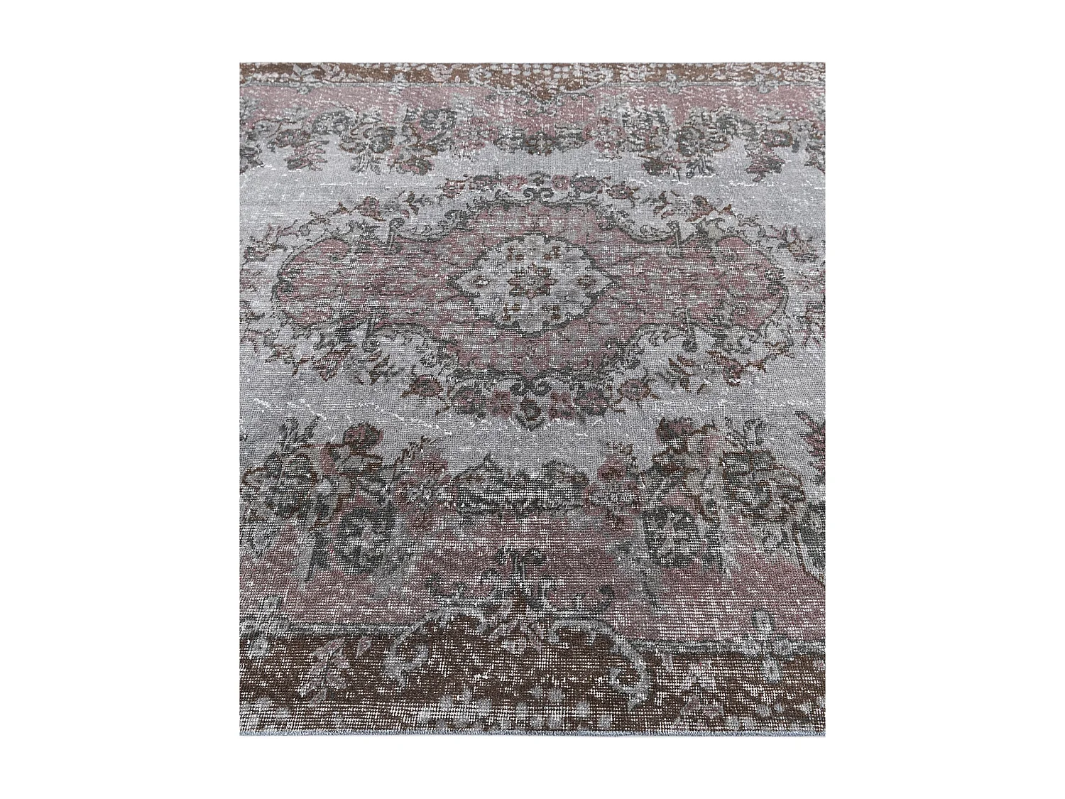 Tapis de laine 168x269 gris Ultra Vintage